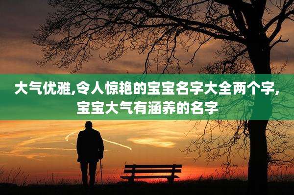 大气优雅,令人惊艳的宝宝名字大全两个字,宝宝大气有涵养的名字