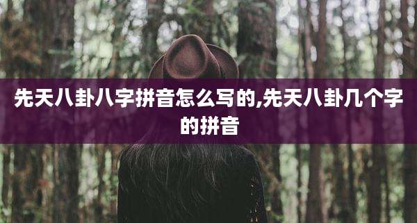 先天八卦八字拼音怎么写的,先天八卦几个字的拼音