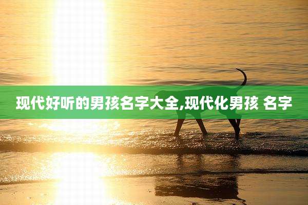 现代好听的男孩名字大全,现代化男孩 名字