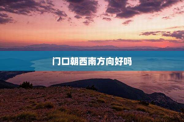门口朝西南方向好吗