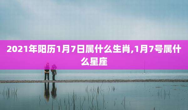 2021年阳历1月7日属什么生肖,1月7号属什么星座