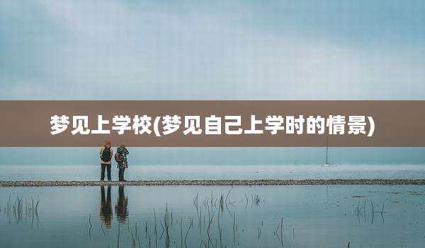 梦见上学校(梦见自己上学时的情景)