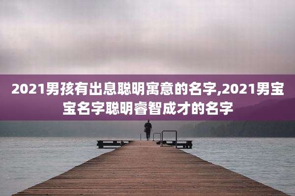 2021男孩有出息聪明寓意的名字,2021男宝宝名字聪明睿智成才的名字