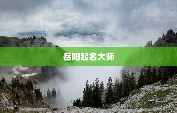 岳阳起名大师