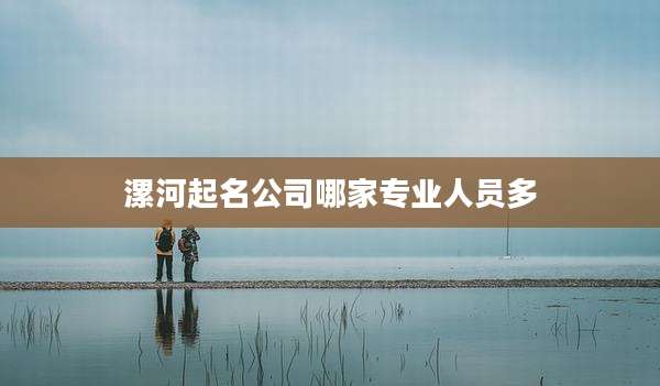 漯河起名公司哪家专业人员多