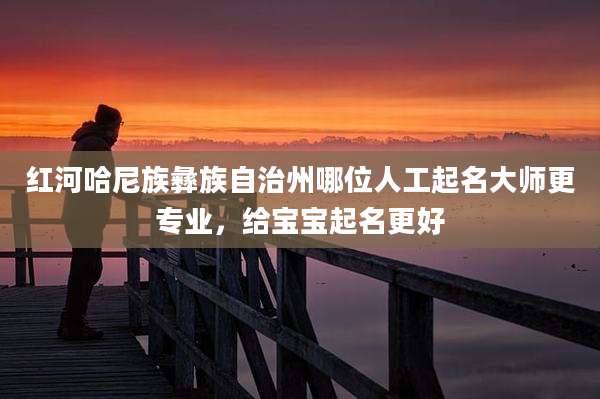 红河哈尼族彝族自治州哪位人工起名大师更专业,给宝宝起名更好