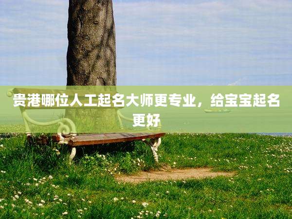 贵港哪位人工起名大师更专业,给宝宝起名更好