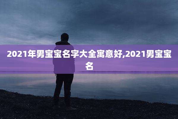 2021年男宝宝名字大全寓意好,2021男宝宝名