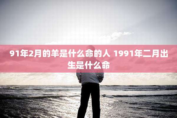 91年2月的羊是什么命的人 1991年二月出生是什么命