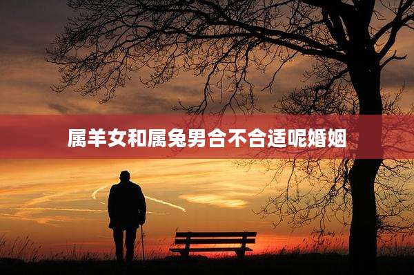 属羊女和属兔男合不合适呢婚姻