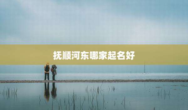 抚顺河东哪家起名好