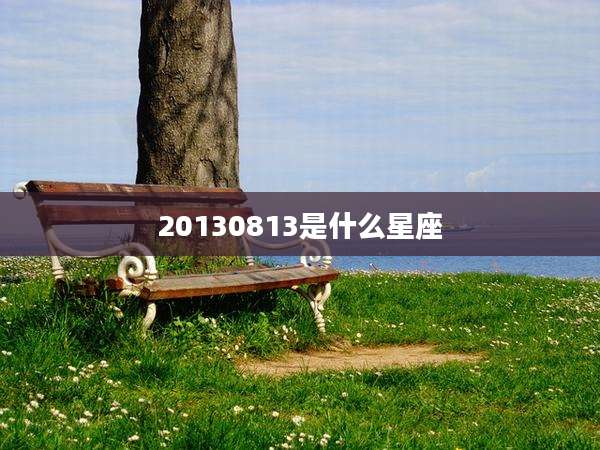 20130813是什么星座