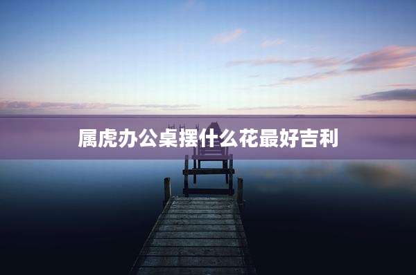 属虎办公桌摆什么花最好吉利