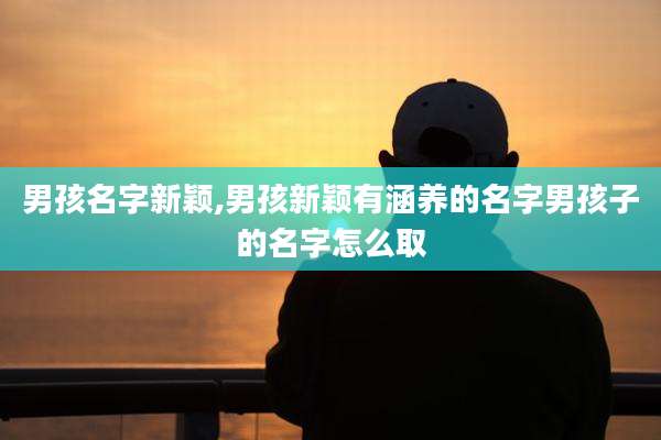 男孩名字新颖,男孩新颖有涵养的名字男孩子的名字怎么取