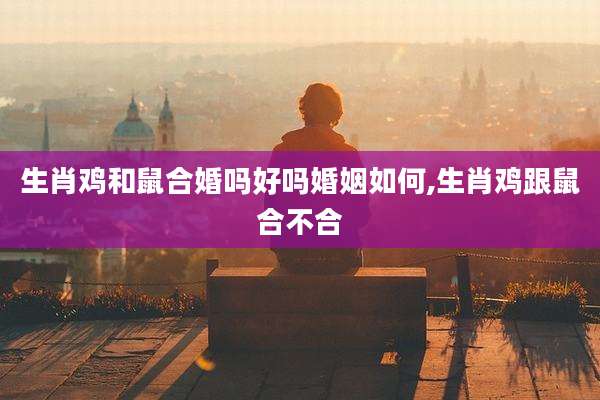 生肖鸡和鼠合婚吗好吗婚姻如何,生肖鸡跟鼠合不合