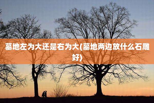 墓地左为大还是右为大(墓地两边放什么石雕好)