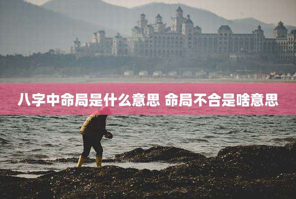 八字中命局是什么意思 命局不合是啥意思