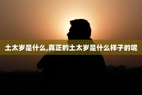 土太岁是什么,真正的土太岁是什么样子的呢