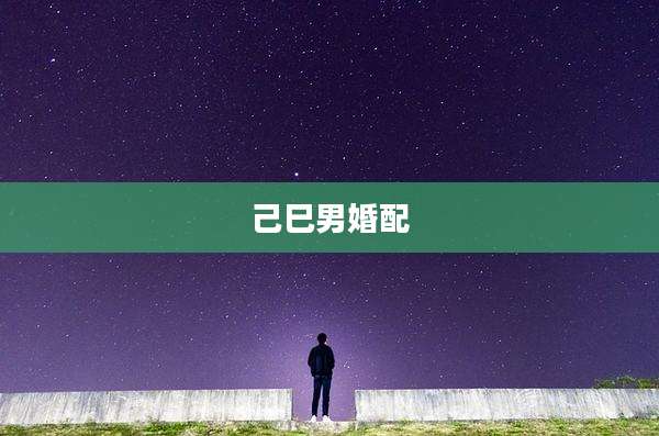 己巳男婚配