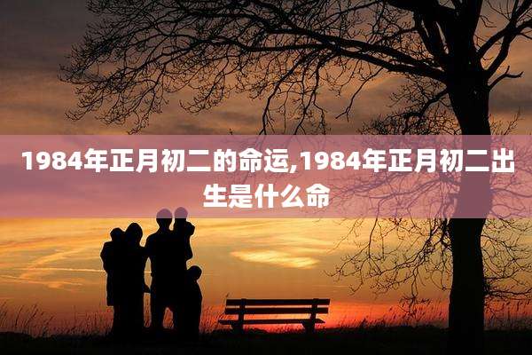 1984年正月初二的命运,1984年正月初二出生是什么命