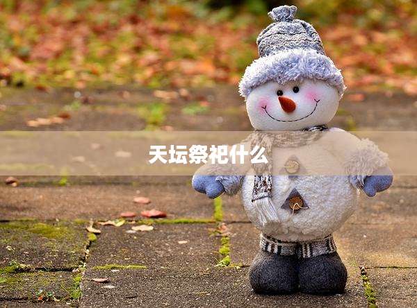 天坛祭祀什么