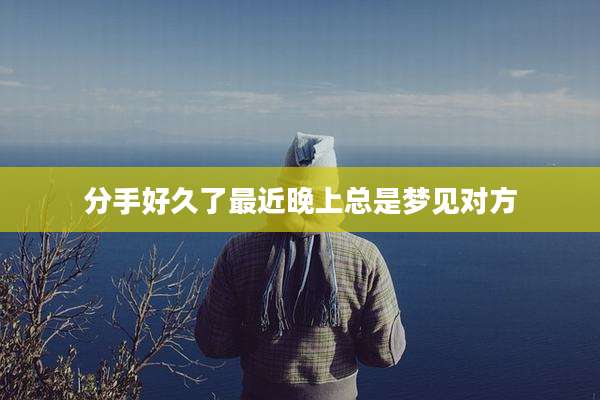 分手好久了最近晚上总是梦见对方
