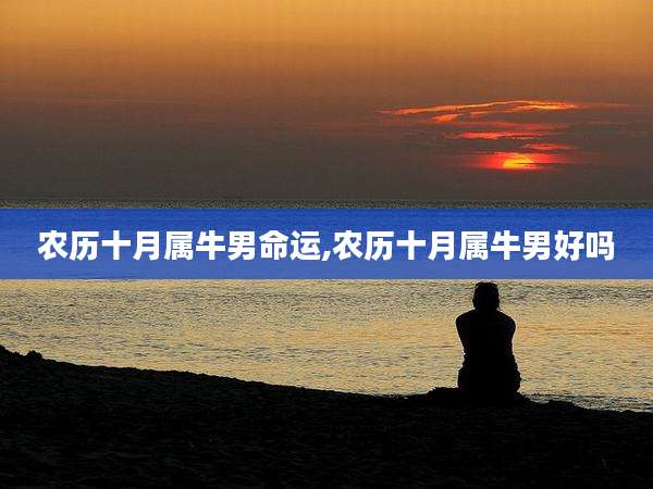 农历十月属牛男命运,农历十月属牛男好吗