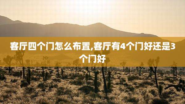 客厅四个门怎么布置,客厅有4个门好还是3个门好