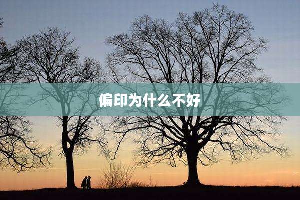 偏印为什么不好