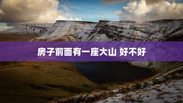 房子前面有一座大山 好不好