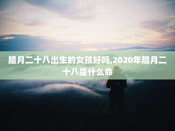 腊月二十八出生的女孩好吗,2020年腊月二十八是什么命