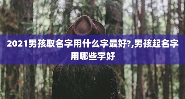 2021男孩取名字用什么字最好?,男孩起名字用哪些字好