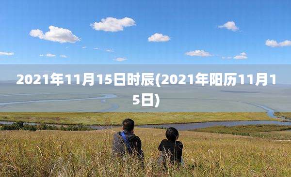 2021年11月15日时辰(2021年阳历11月15日)