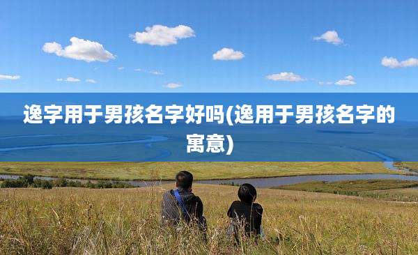 逸字用于男孩名字好吗(逸用于男孩名字的寓意)