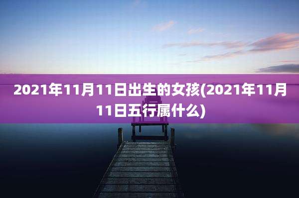 2021年11月11日出生的女孩(2021年11月11日五行属什么)