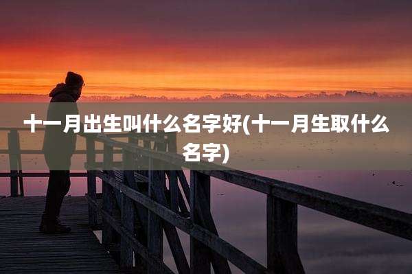十一月出生叫什么名字好(十一月生取什么名字)