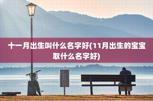 十一月出生叫什么名字好(11月出生的宝宝取什么名字好)