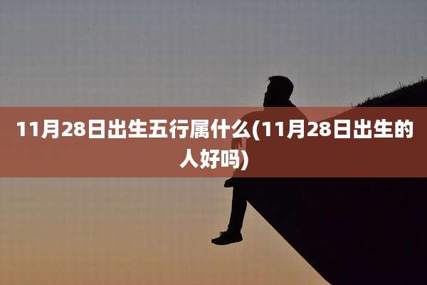 11月28日出生五行属什么(11月28日出生的人好吗)