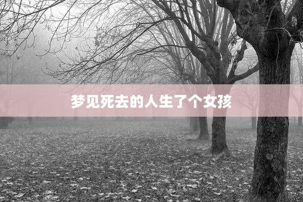 梦见死去的人生了个女孩