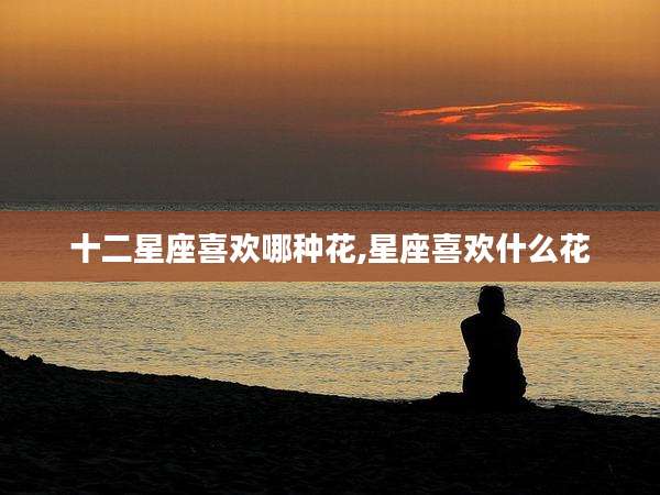 十二星座喜欢哪种花,星座喜欢什么花