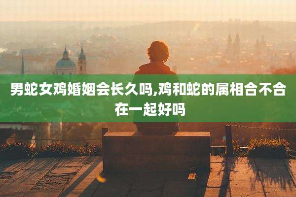 男蛇女鸡婚姻会长久吗,鸡和蛇的属相合不合 在一起好吗