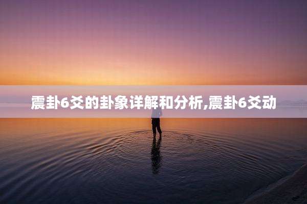 震卦6爻的卦象详解和分析,震卦6爻动