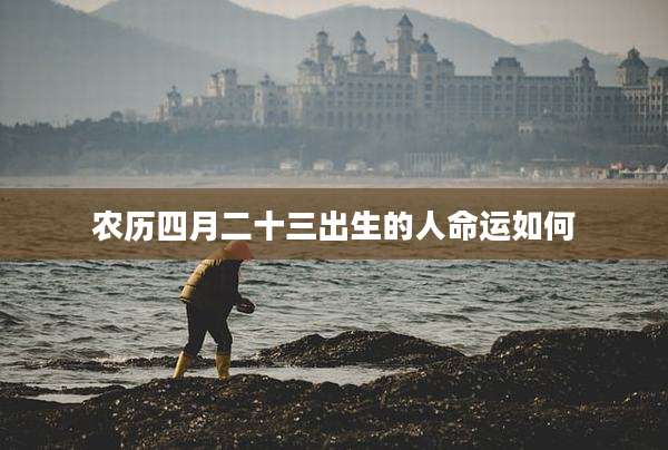 农历四月二十三出生的人命运如何
