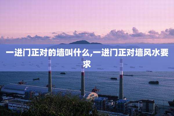 一进门正对的墙叫什么,一进门正对墙风水要求