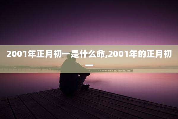 2001年正月初一是什么命,2001年的正月初一