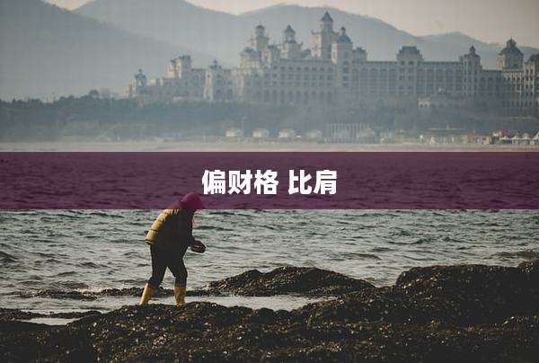 偏财格 比肩