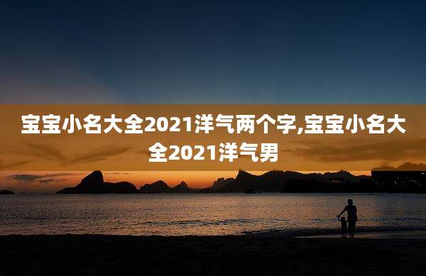 宝宝小名大全2021洋气两个字,宝宝小名大全2021洋气男