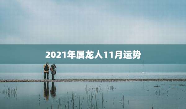 2021年属龙人11月运势