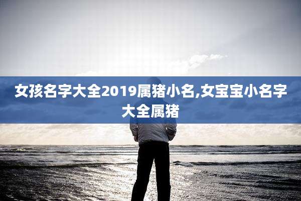女孩名字大全2019属猪小名,女宝宝小名字大全属猪