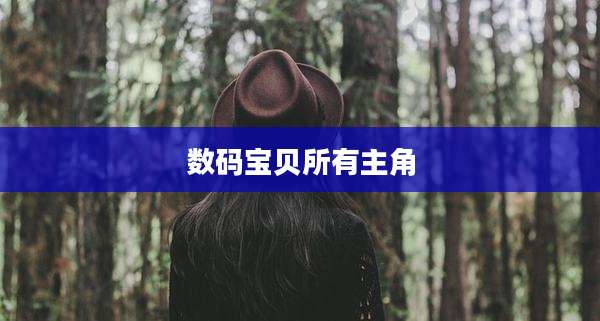 数码宝贝所有主角